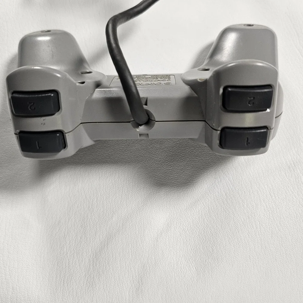 Sony PlayStation 1 (PS1) Original Controller Gamepad SCPH-1080 Gray *Tested*